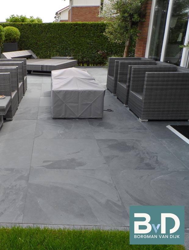 Braziliaans Leisteen, Mustang voor terras