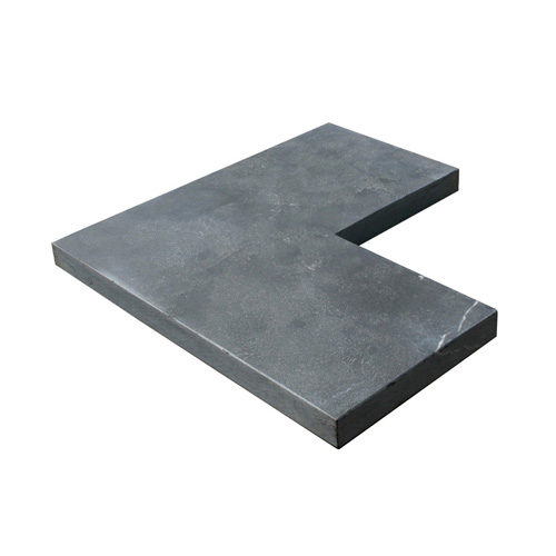 Chinees hardsteen Hoekstuk 30/30x15x3 cm