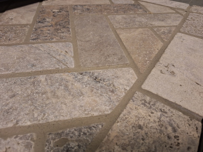 Travertin Silver Bricks 20,3x7,5x1 cm Anticato