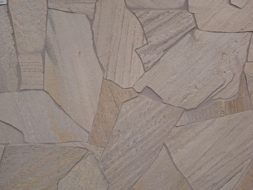 Brasil White flagstones dun 1-1,5 cm dik