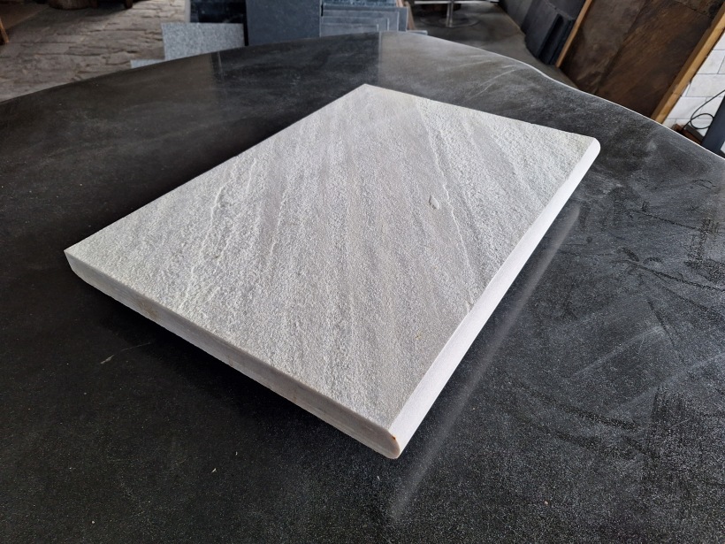 Traptrede Brasil White Kwartsiet 50x35x3 cm