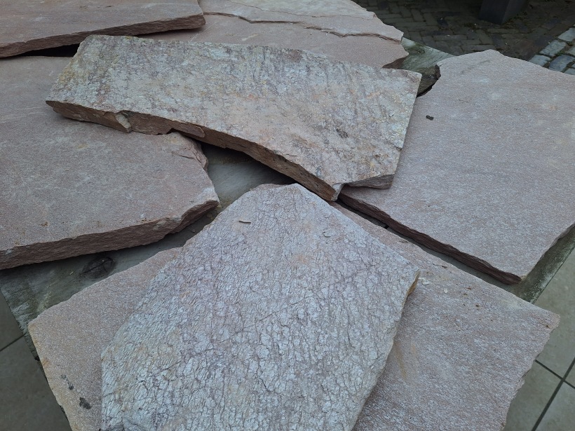 Brasil Shiny Purple Flagstones 2,5-4 cm dik
