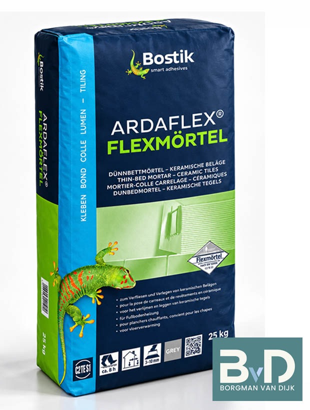 Ardaflex Grijs 25kg Tegellijm, Flexmortel