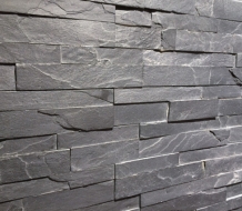 Black Slate Leisteen' Flatpanel