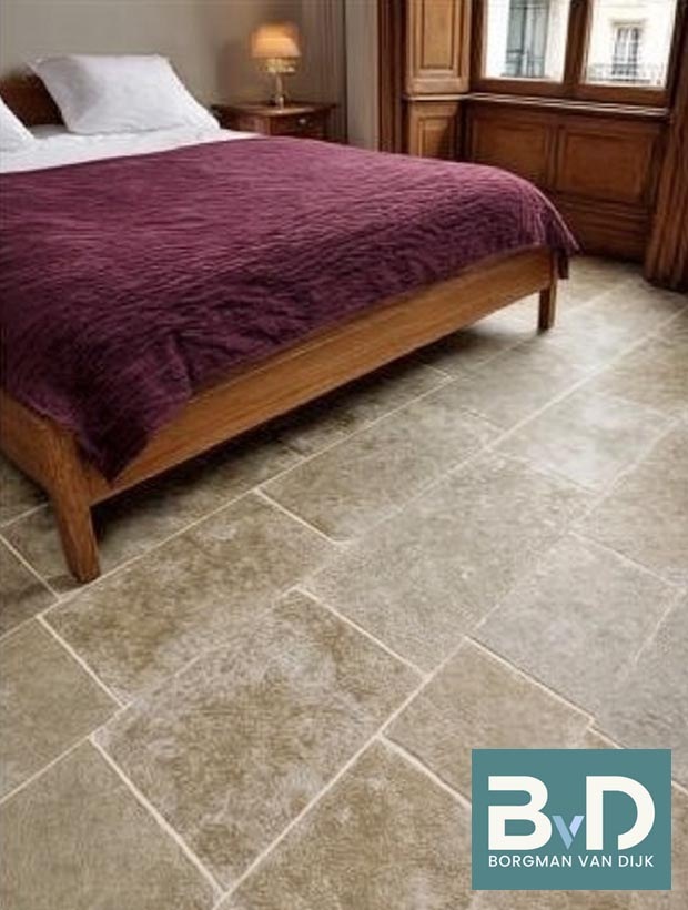 Bourgondische Dallen Chatillon Beige Antique 60x90cm Vloertegels