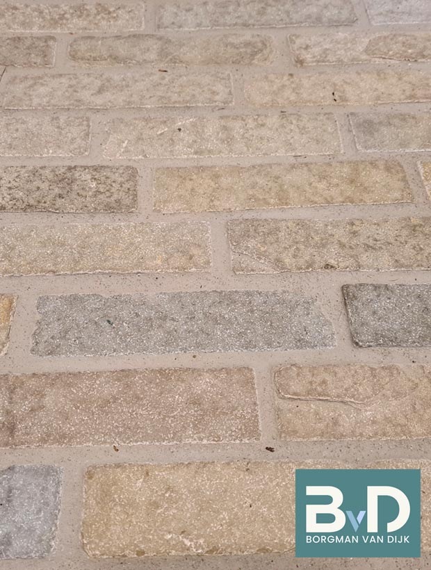 Castle Stone Beige Natural 20x5x2 cm waalklinkertjes keuken