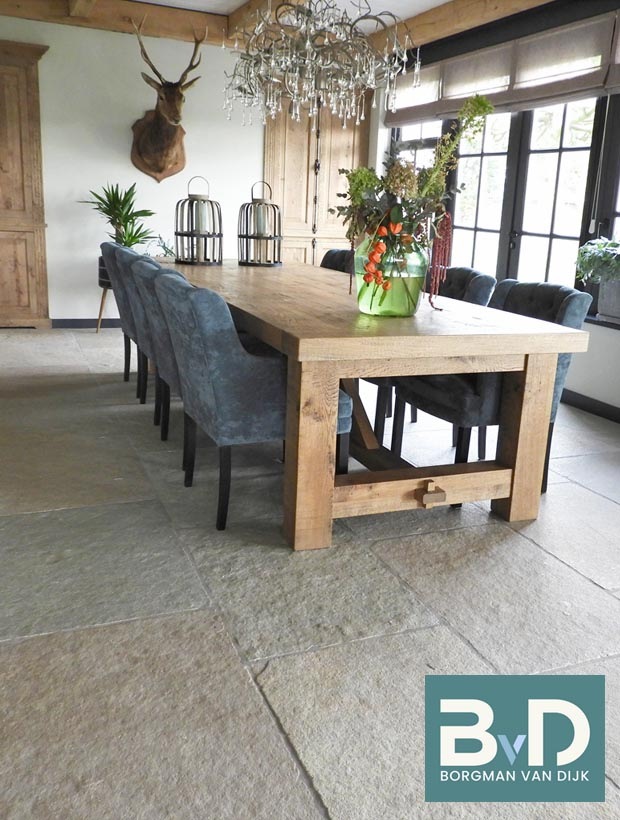 Castle Stone Beige Natural 60x90 cm Kalksteen vloertegels