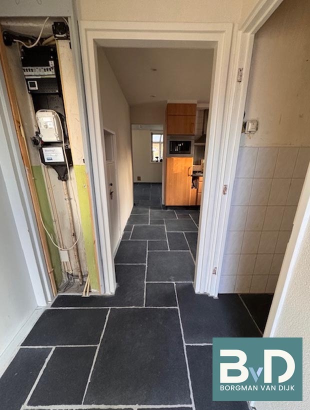 Castle Stone Black Natural Groot Wildverband Tegels