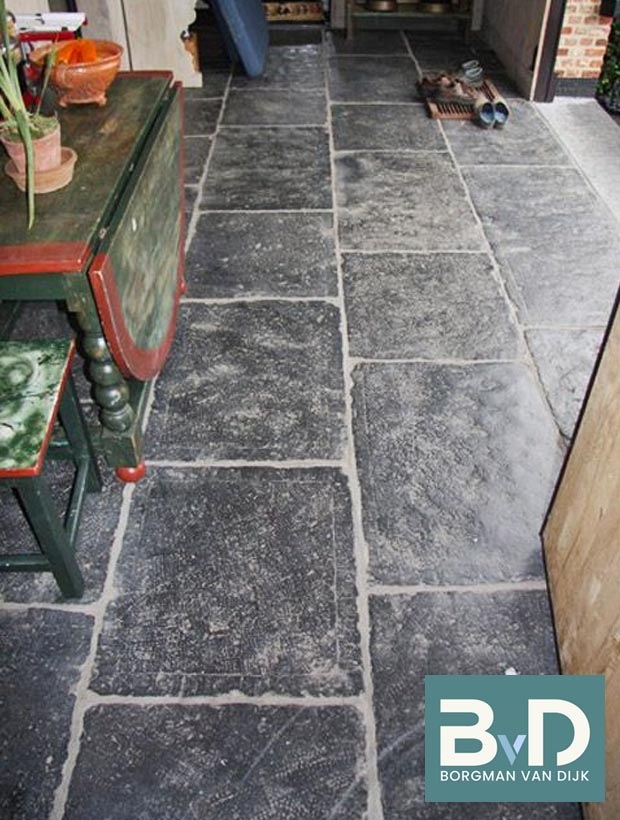 Castle Stone Black 90x60 cm kasteelvloer