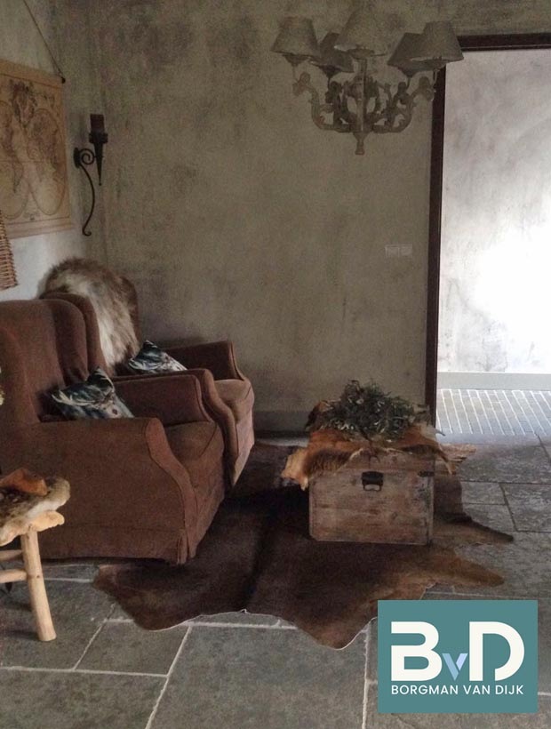 Castle Stone Grey Antique 60x90 cm Semi Honed Natuursteen verouderd