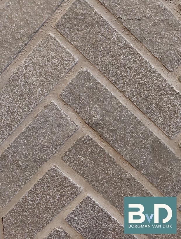 Castle Stone Grey Natural Waalklinkertjes 20x5x2 cm vloertegels Entree