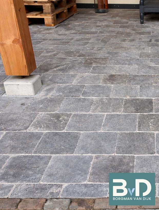 Chinees Hardsteen Abdij 20x20x1,5 cm