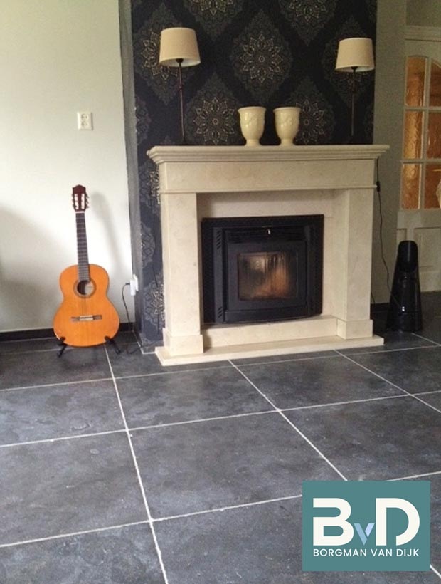 Chinees Hardsteen Abdij 60x60x1,5 cm