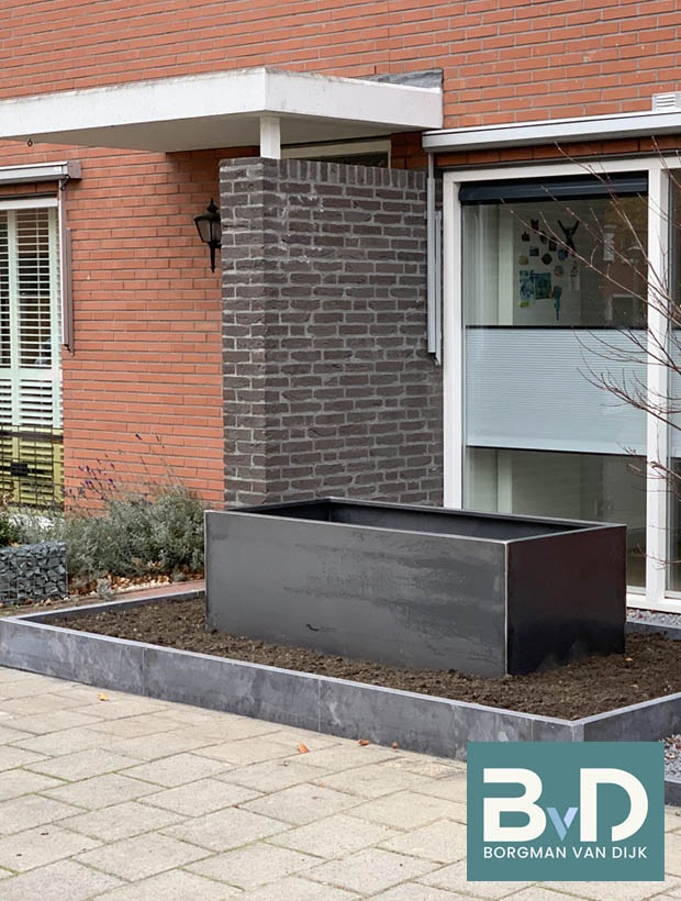 Chinees Hardsteen opsluitband 100x20x5 cm gezoet  facet