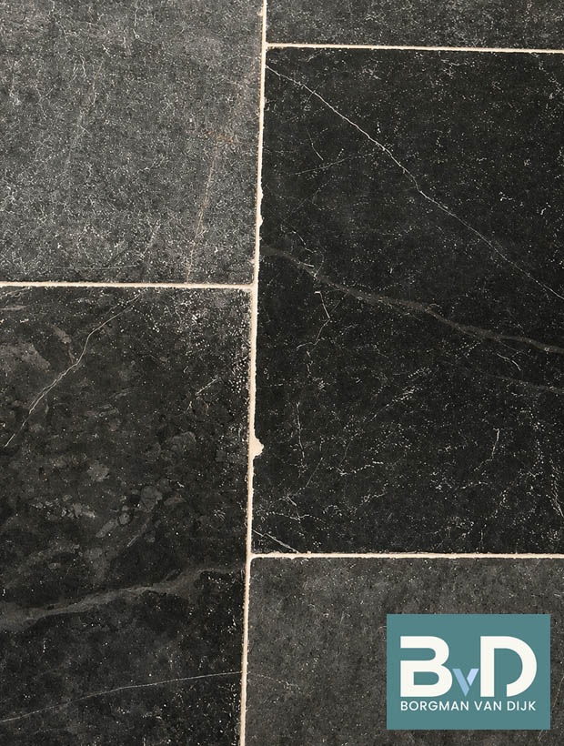 Classical Black Marmer 40,6x61x1,2 cm zwart marmer tegels
