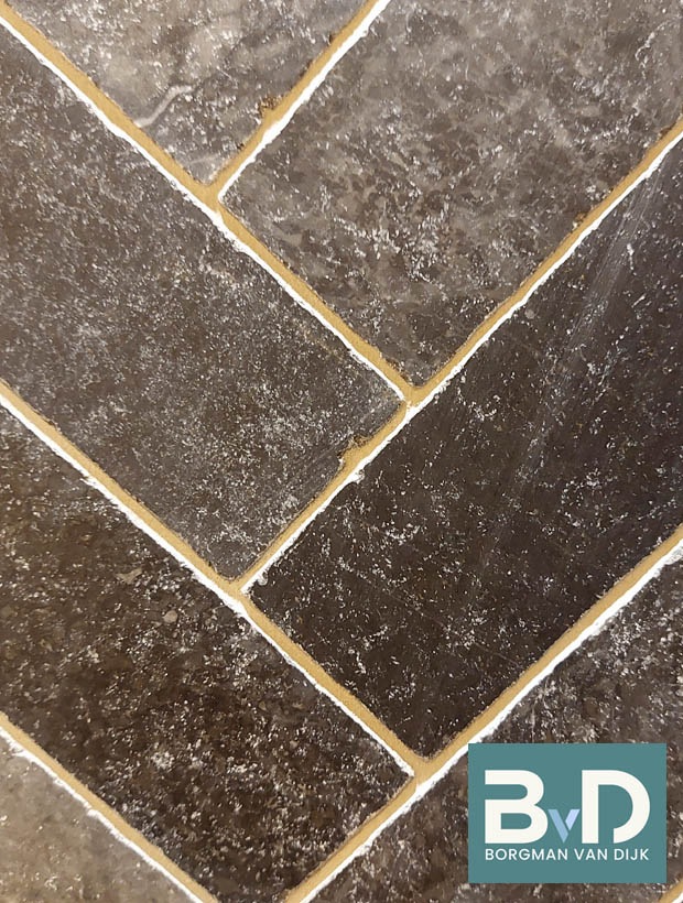 Classical Black Marmer Tegelklinker 20,3x7,5x1 cm vloertegels