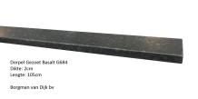 G684 Basalt binnendorpel 105x5x2 cm