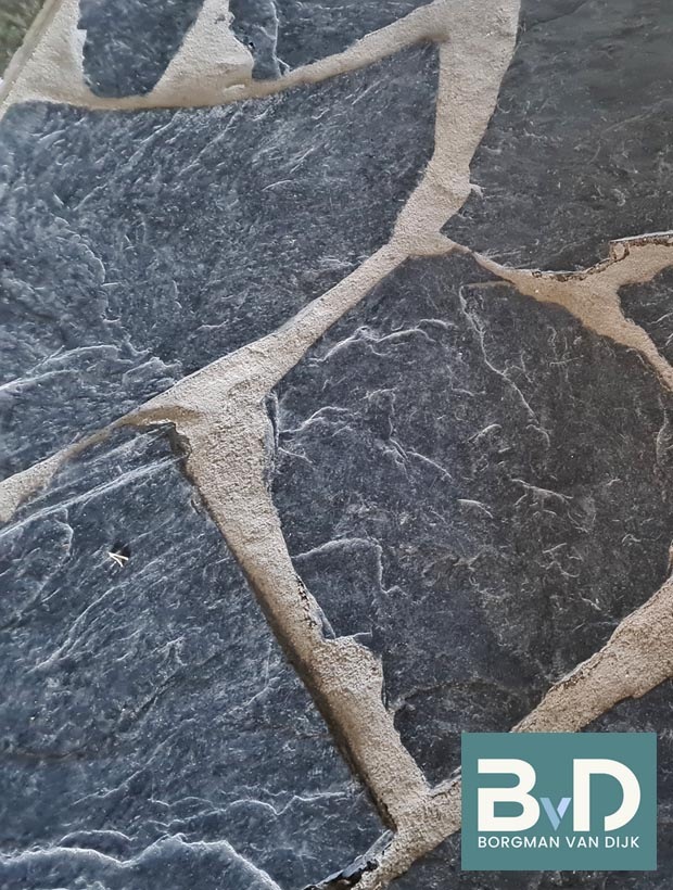 Flagstones Mystic Black tuintegels
