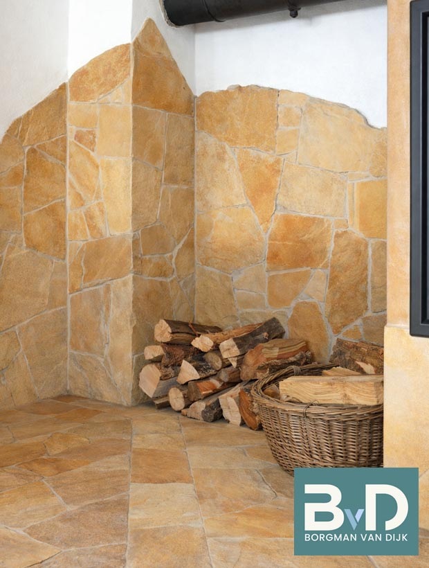 Solnhofer Flagstones Vloertegels binnen huiskamer, Keuken en badkamer