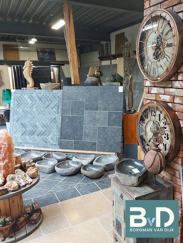 estrikken boerenplavuizen Impressie Showroom