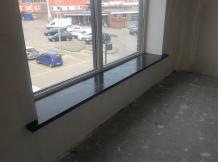Basalt Vensterbank 160x30x2 cm gezoet
