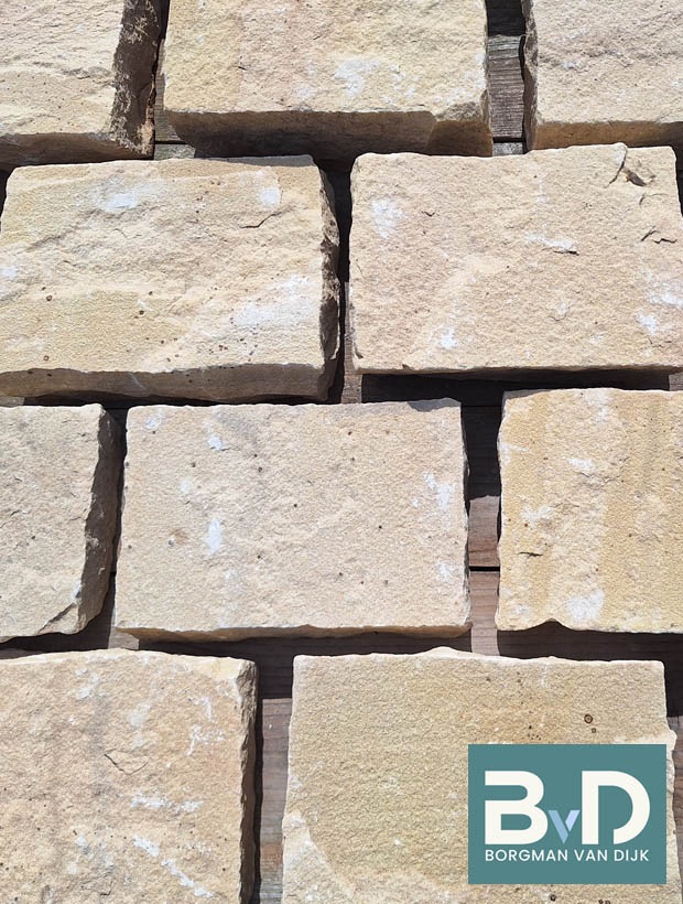 Kandla Mediterrane Yellow Kassei 20x14x5-7 cm terrastegels