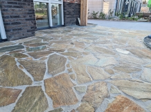 Karystos Brown flagstones tuintegels