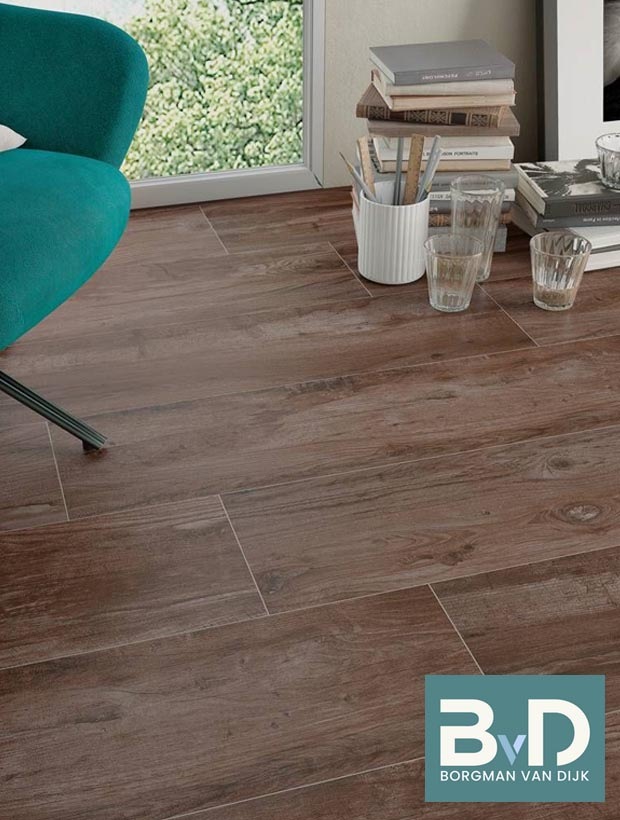 Keramisch Houtlook Nebraska Cherry Vloertegels 