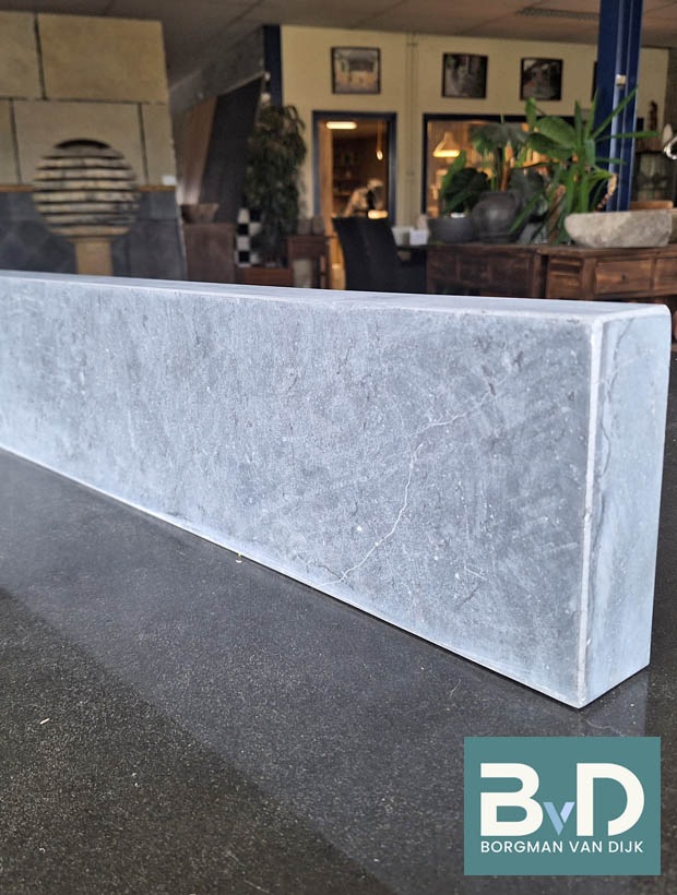 Opsluitband Vietnamees hardsteen 100x15x5 cm geschuurd facet