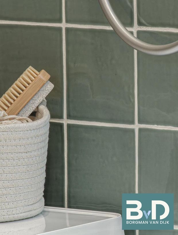 Oud Hollandse Witjes JADE 13x13cm keramische wandtegels