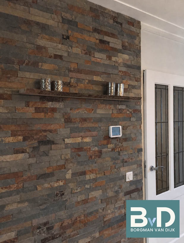 Rusty Slate Leisteen Flatpanel wandbekleding natuursteen