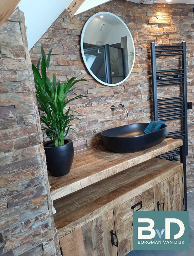 Rusty Slate Splitface Wall Cladding wandtegels leisteen