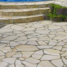 Solnhofer Yellow Flagstones 2,5-3 cm dik