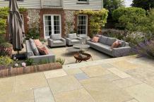 Castle Stone Beige Groot Wildverband Natural ca. 2,5 cm dik