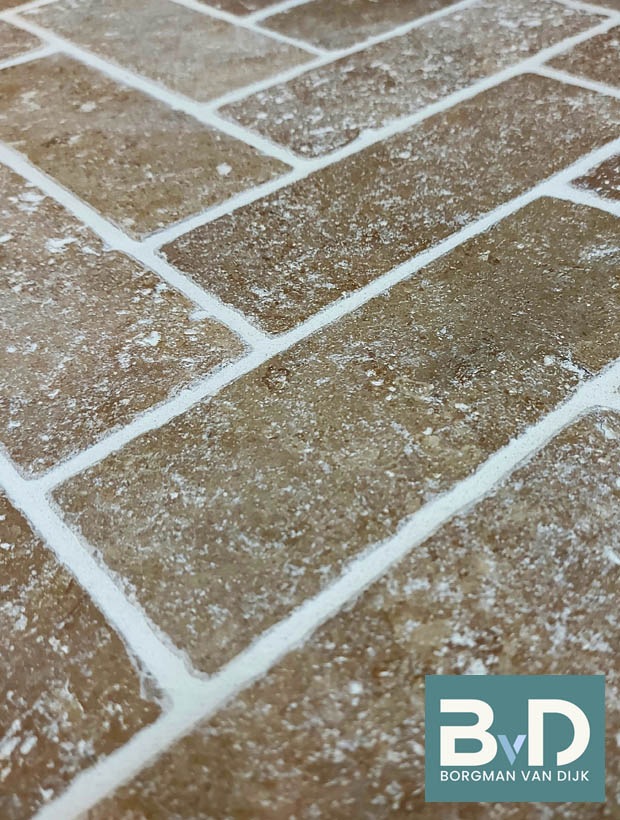 Travertin Noce Anticato Tegelklinkers 23x7,5x1cm voor vloeren