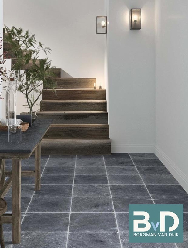 Vietnamees hardsteen 50x50 cm binnenvloer