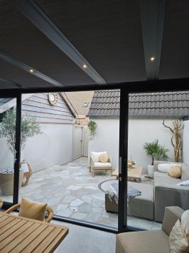 Brasil White Flagstones dikformaat 2,5-4 cm dik