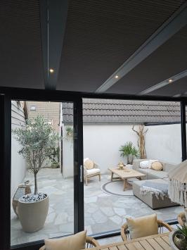 Brasil White Flagstones dikformaat 2,5-4 cm dik
