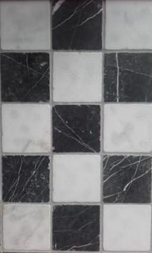 Classical White Marmer 10x10x1 cm
