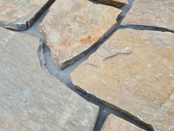 Flagstones Karystos Brown dikformaat 3-5 cm dik