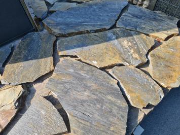 Flagstones Kavala Blue dikformaat 3-5 cm dik