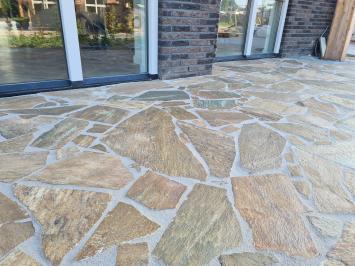 Flagstones Karystos Brown dikformaat 3-5 cm dik