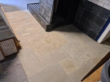 Castle Stones Beige Groot Wildverband Semi Honed