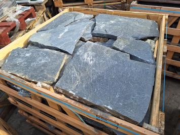 Flagstones Karystos Black dikformaat 3-5 cm dik
