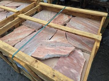 Brasil Rosso Flagstones