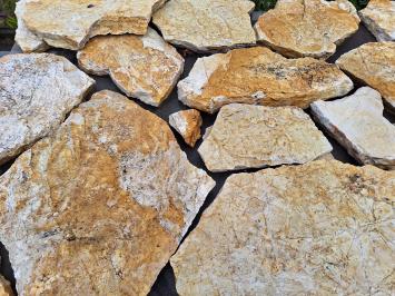 Bourgogne Geel Flagstones 2,5-4 cm dik