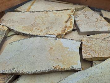 Solnhofer Yellow Flagstones 2,5-3 cm dik