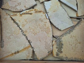 Solnhofer Yellow Flagstones 2,5-3 cm dik