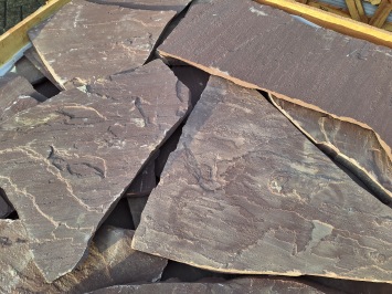 Mandana Red Glory Flagstones 2,5-4 cm dik