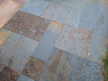 Oxide Slate Leisteen Groot Wilverband 2,5 cm dik